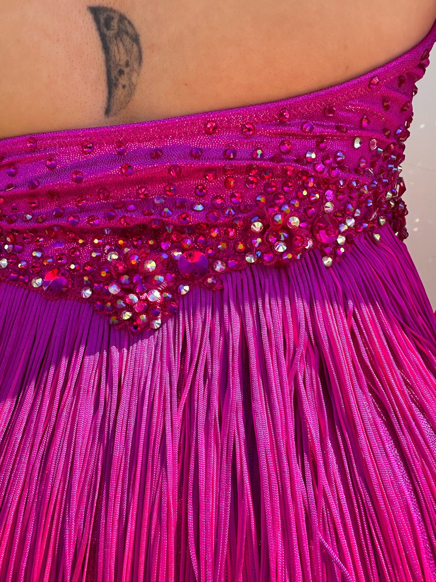 Hot Pink Fringe - Ready To Wear
