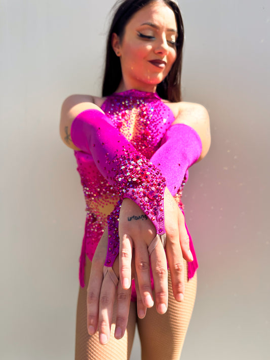 Hot Pink Fringe - Ready To Wear