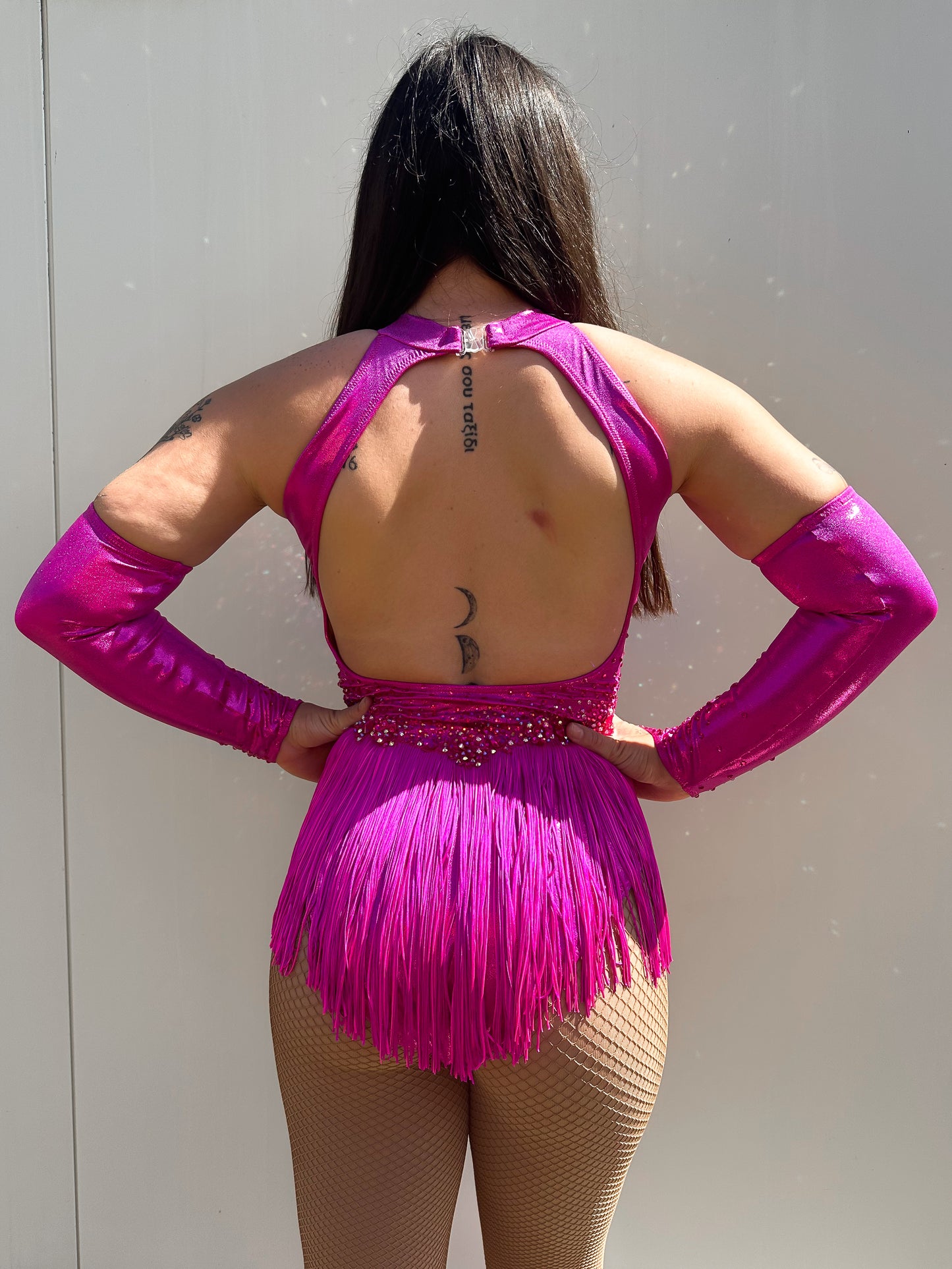 Hot Pink Fringe - Ready To Wear