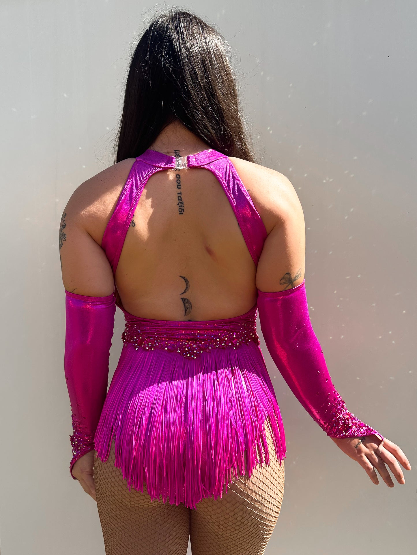 Hot Pink Fringe - Ready To Wear